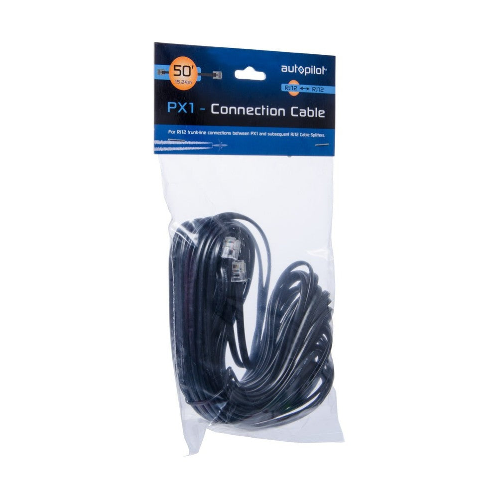 RJ12 - RJ12 Cord 50' (30/cs) - Black Label Supply llc