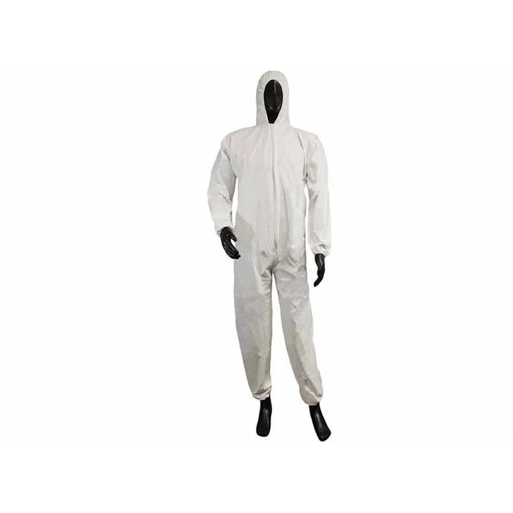 White Microporous Coverall - Black Label Supply llc