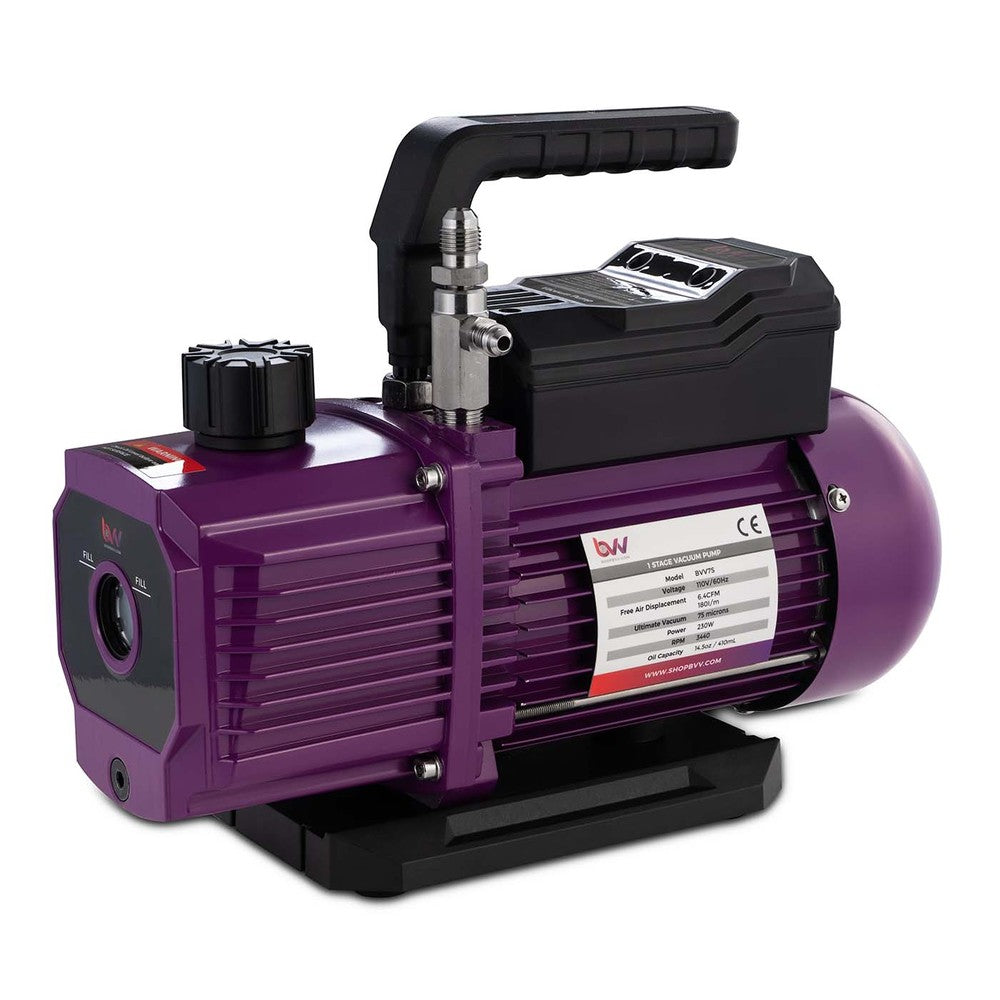 BVV™ V7S 7CFM Single Stage Vacuum Pump - Black Label Supply llc