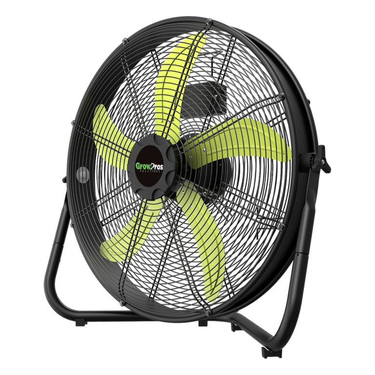 GrowPros Pegasus Wall Floor fan with Sealed Motor Drum