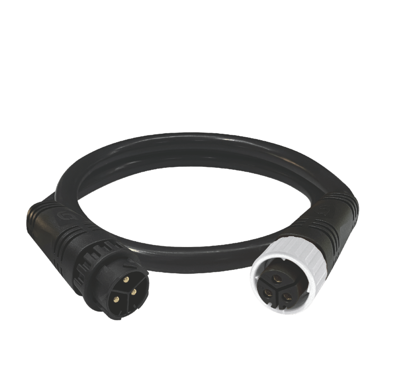 3' 15A AWG#14 ThinkGrow Extension Power Cord - Black Label Supply llc