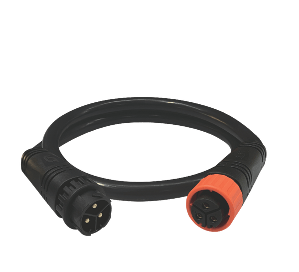3' 30A AWG#10 ThinkGrow Extension Power Cord - Black Label Supply llc