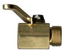 Dramm - 300 Brass Shut-Off Valve Raised Handle