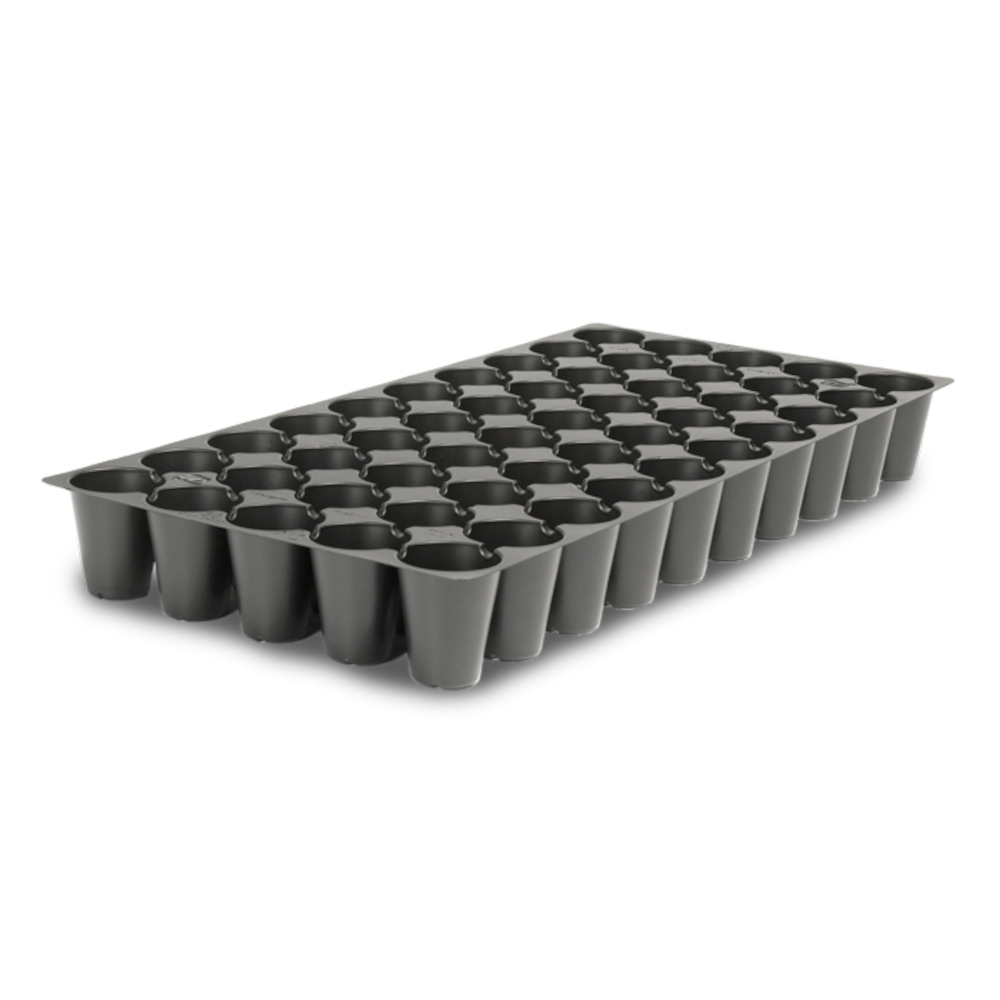 10 in x 20 in 50 Cell Round Propagation Tray USA - Trays & Domes