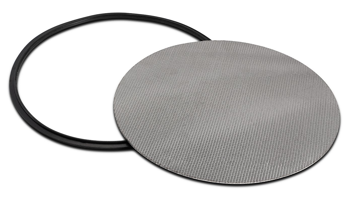 316L Stainless Dutch Weave Sintered Filter Disk 1 micron and up - BUNA - N - Black Label Supply llc