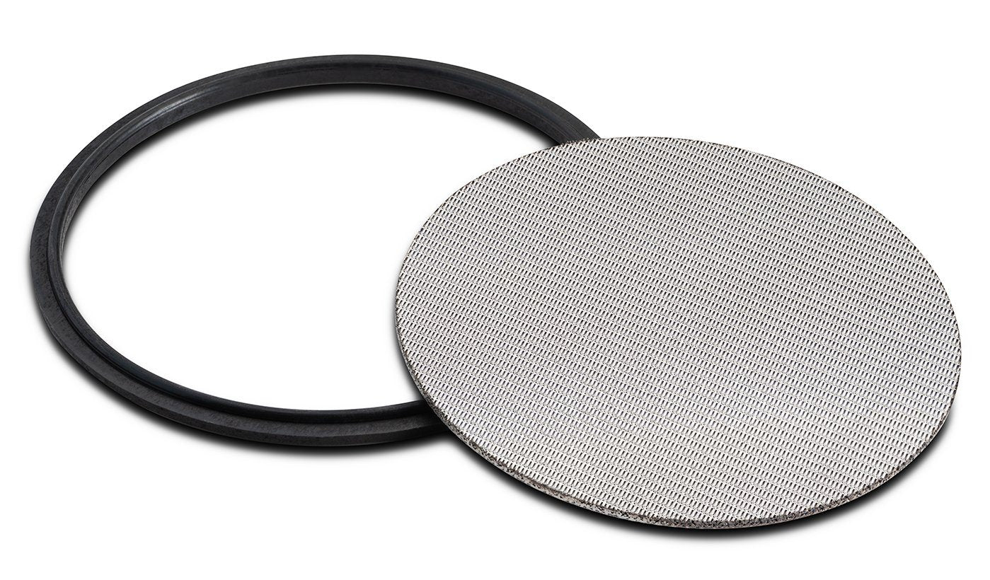 316L Stainless Dutch Weave Sintered Filter Disk 1 micron and up - BUNA - N - Black Label Supply llc