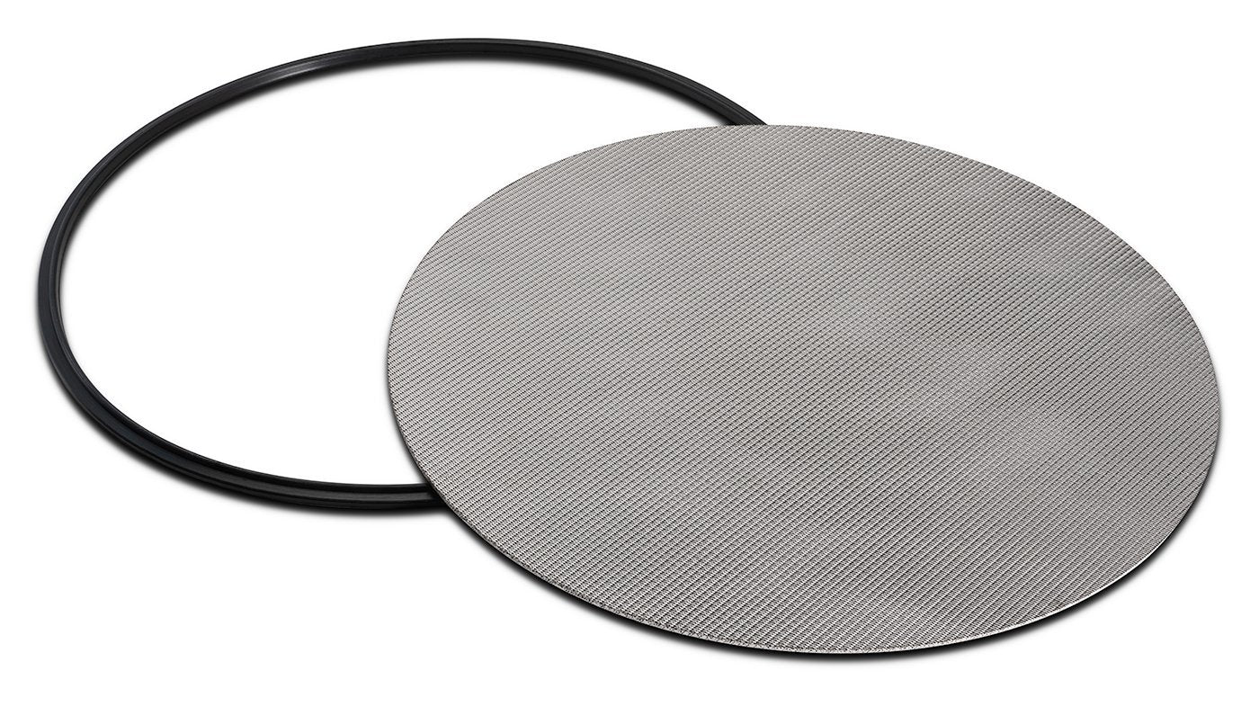 316L Stainless Dutch Weave Sintered Filter Disk 1 micron and up - BUNA - N - Black Label Supply llc