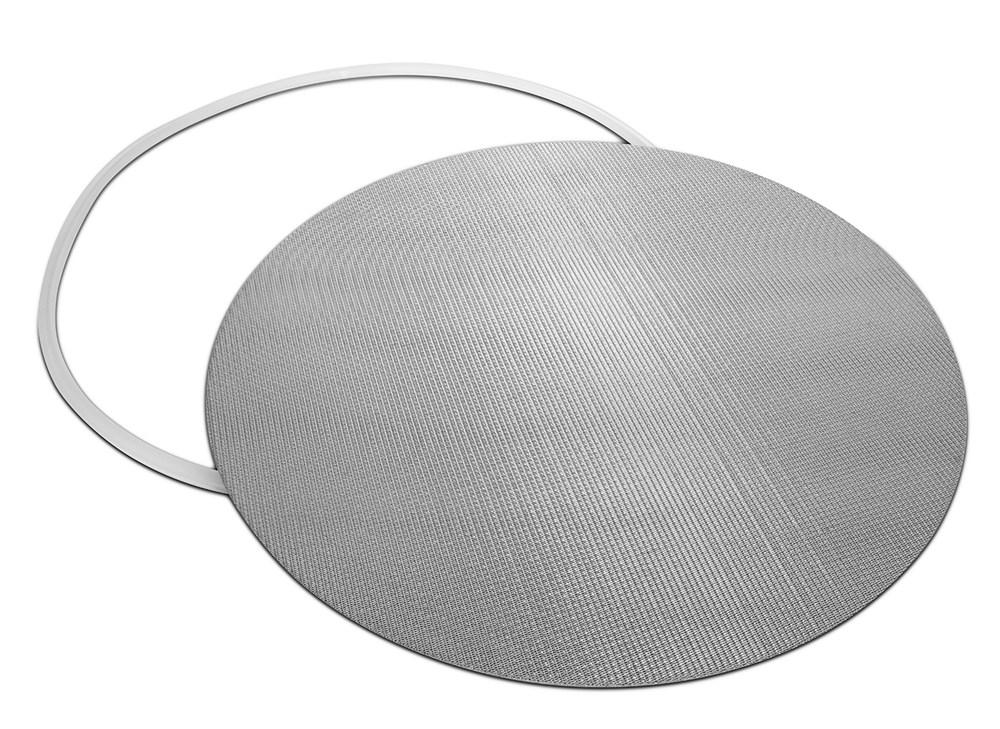 316L Stainless Dutch Weave Sintered Filter Disk 1 micron and up - Silicone - Black Label Supply llc