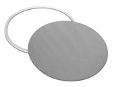 316L Stainless Dutch Weave Sintered Filter Disk 1 micron and up - Silicone - Black Label Supply llc