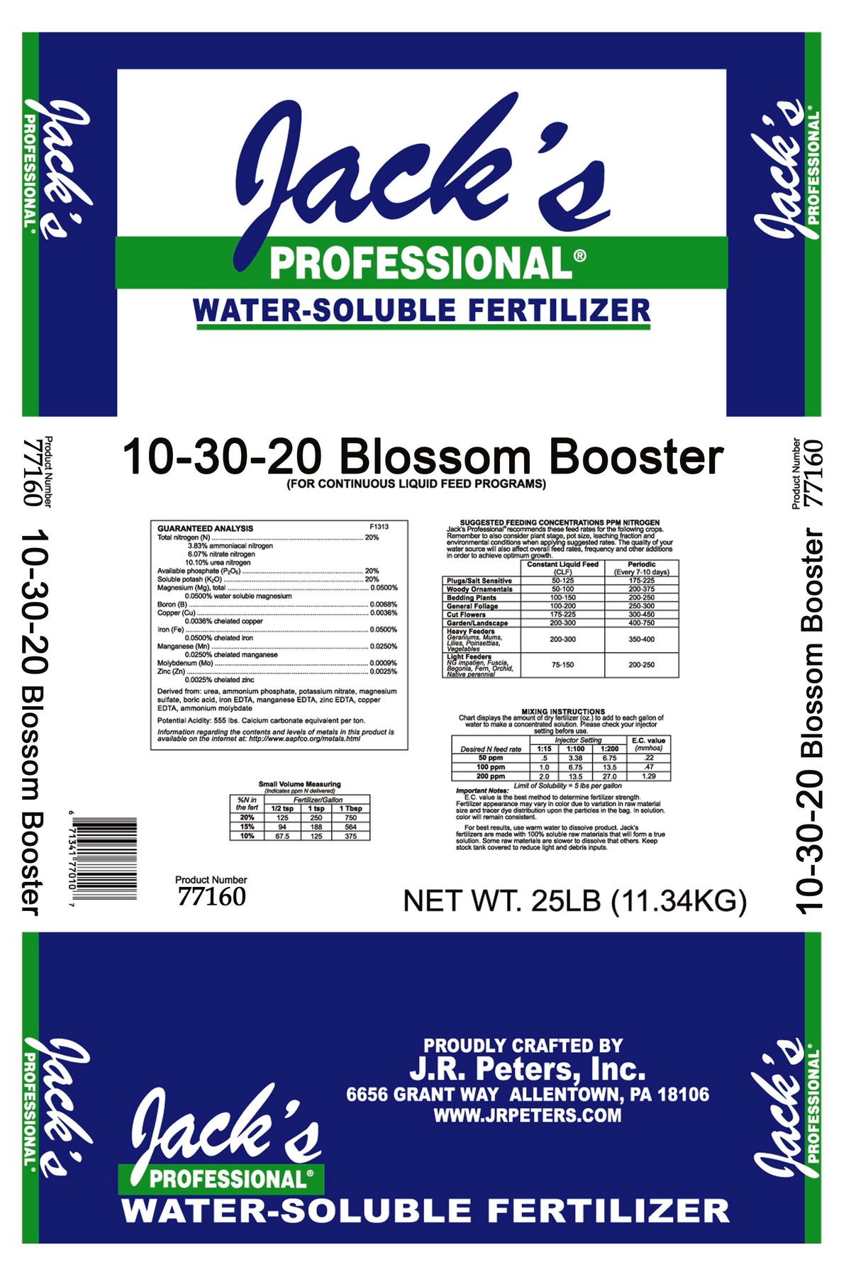 Jack's Professional 10-30-20 Blossom Booster