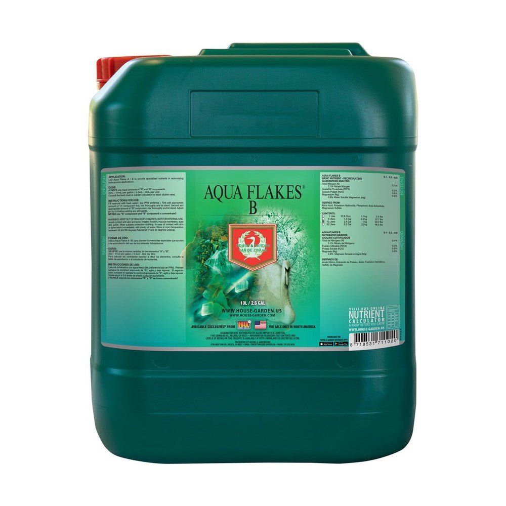 House & Garden Aqua Flakes B - Black Label Supply llc