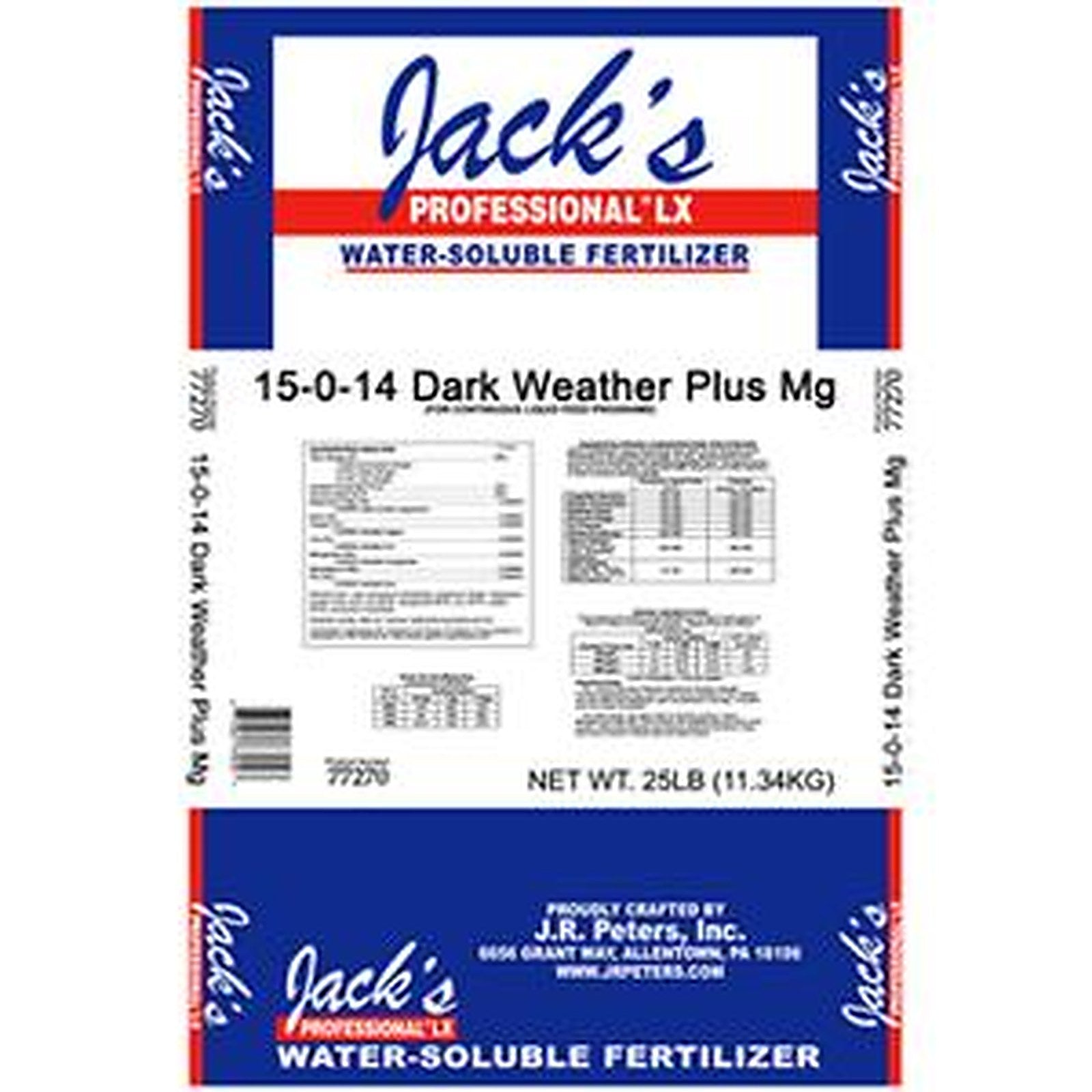 Jack's Professional 15-0-14 Dark Weather Plus Mag Lx