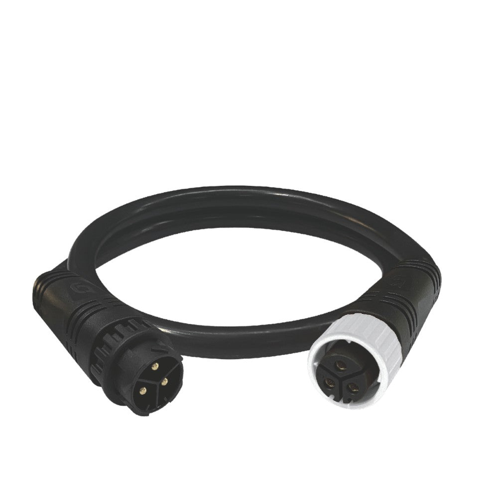 3' 15A AWG#14 ThinkGrow Extension Power Cord - Black Label Supply llc