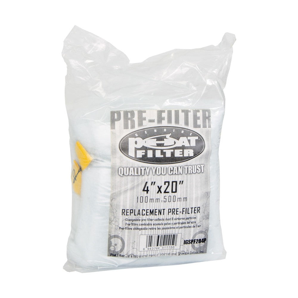 Phat Pre-Filters – Phat Pre-Filter, 4" x 20" – Air Purification