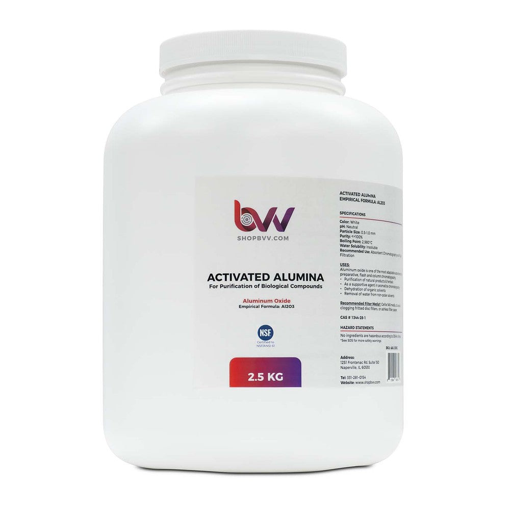 BVV™ Activated Alumina (NSF 61 certified) - Black Label Supply llc
