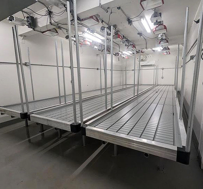 Hortitech Direct Rolling Benches (CUSTOM PRICED AFTER ORDER)