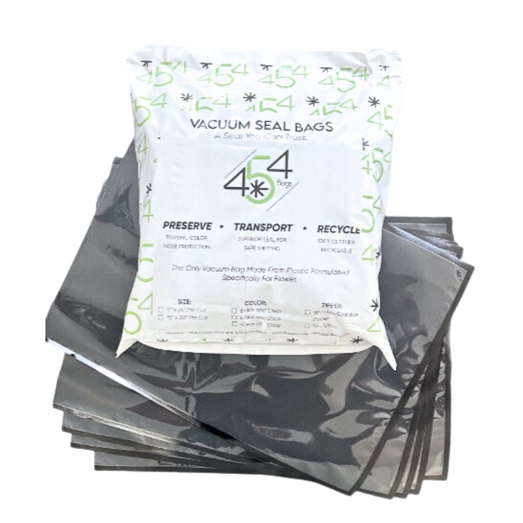 GardaPack Vacuum Seal Bag, Black and Clear, 15 in. x 20 in., Pack