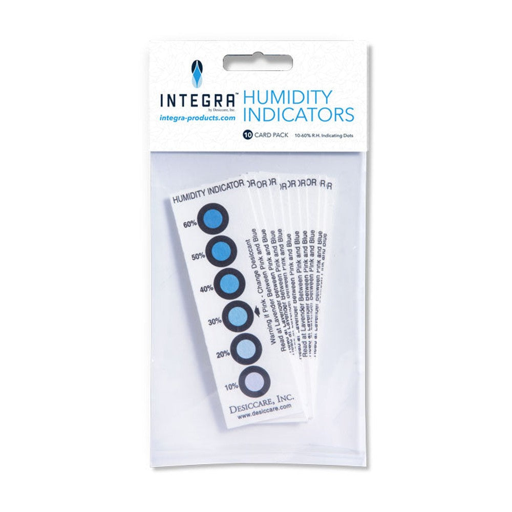 Humidity Indicator Strips (10%-60% RH) – Humidity Control