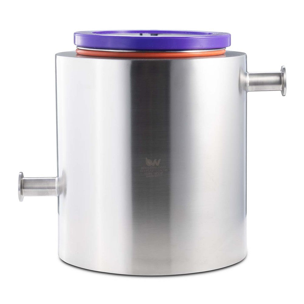 10" Cold Trap with KF25 Ports - Black Label Supply llc