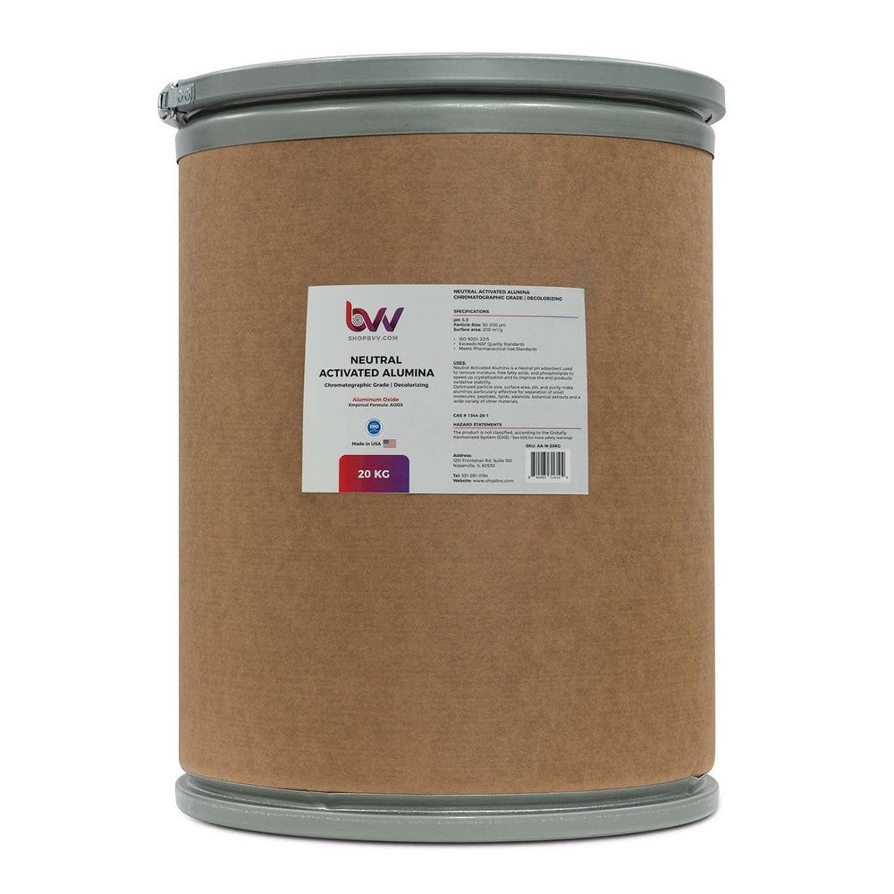 Neutral Activated Alumina Chromatographic Grade (50 - 200um) *Compare to Alumicel™N - Black Label Supply llc