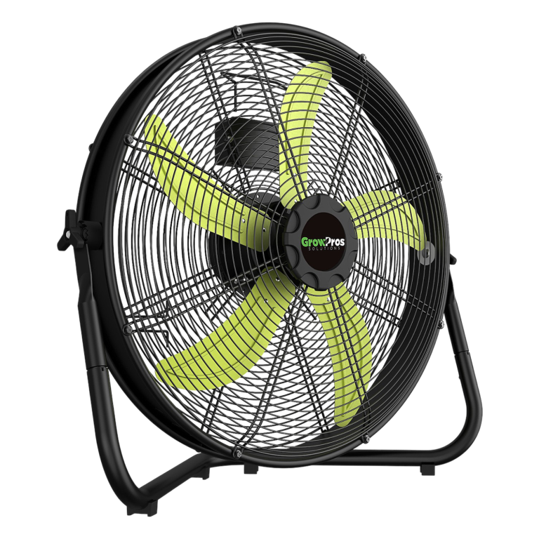 GrowPros Pegasus Wall Floor fan with Sealed Motor Drum