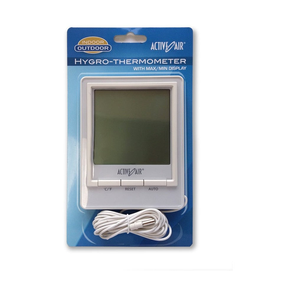 Active Air Hygro - Thermometer - Black Label Supply llc