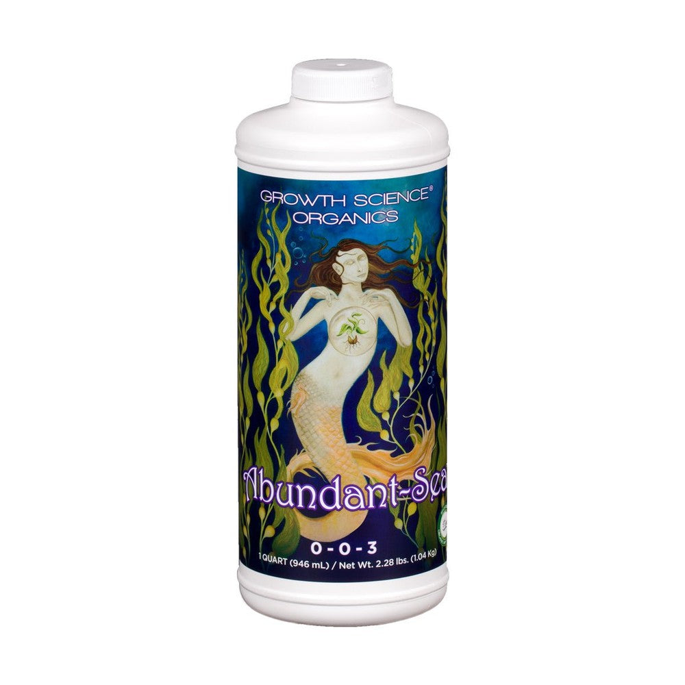 Growth Science Organics Abundant - Sea - Black Label Supply llc