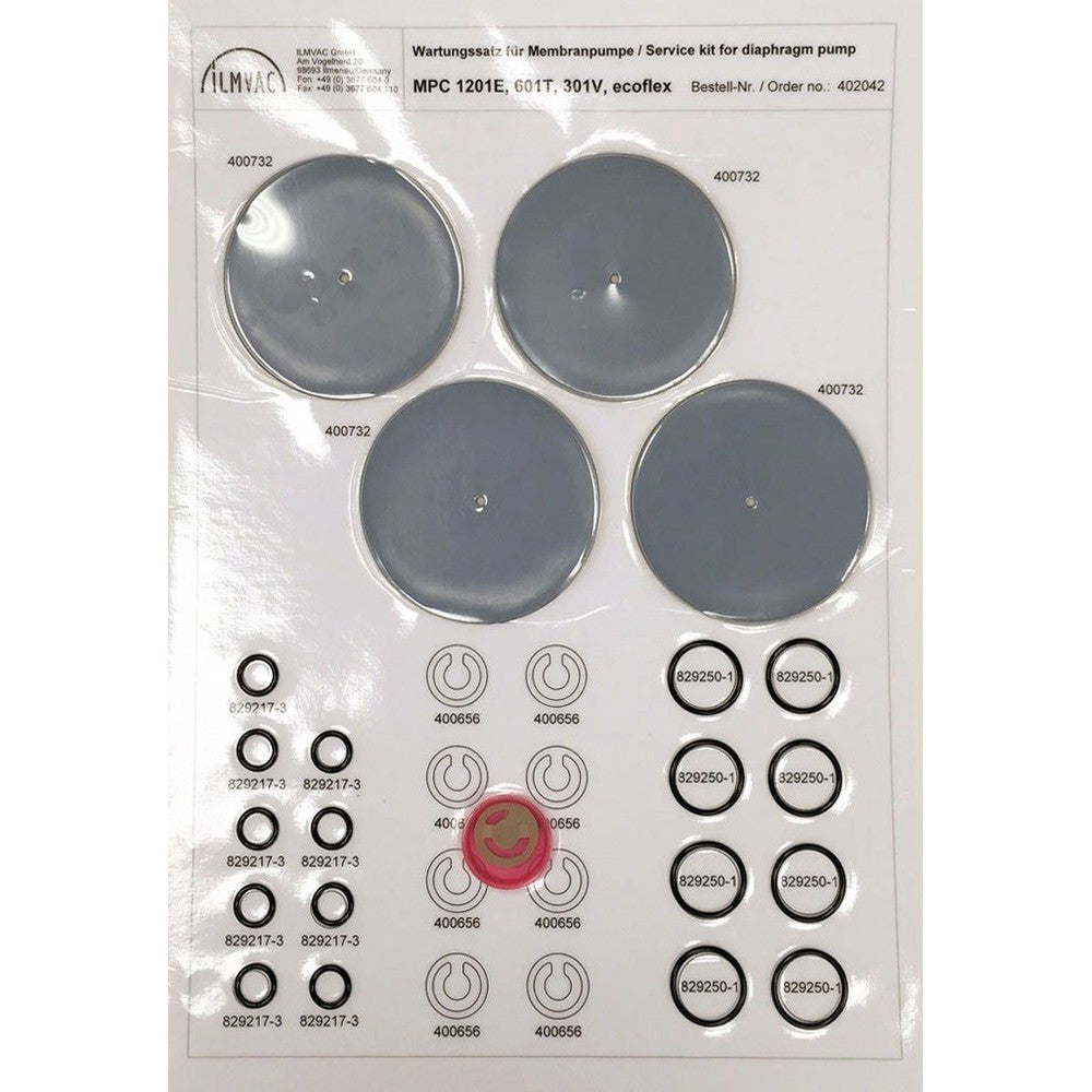 Welch 2052/2054 4 Head Diaphragm Replacement Kit - Black Label Supply llc