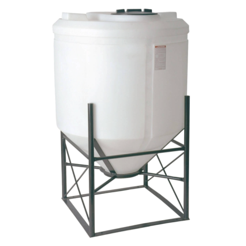 Norwesco Cone Bottom Tank - 160 Gallon (NO STAND)
