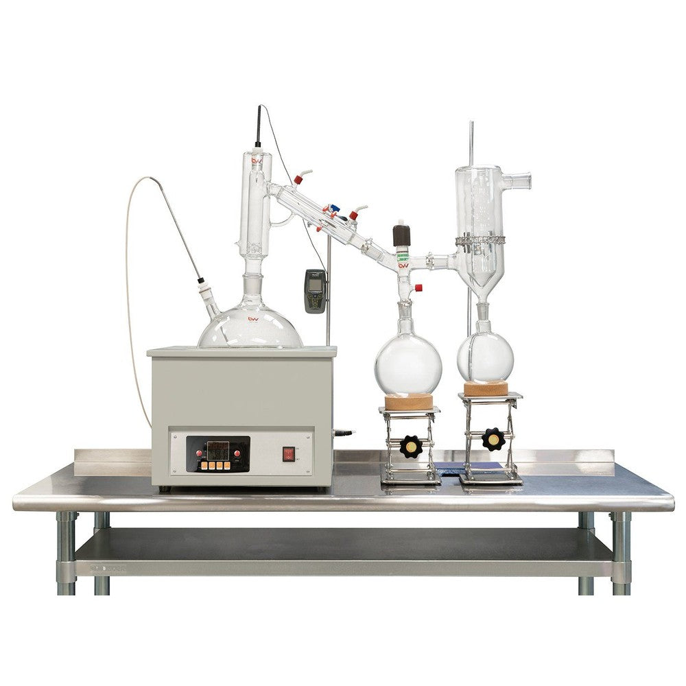 10L Premium Short Path Distillation Kit with P10 Distillation Head - Black Label Supply llc