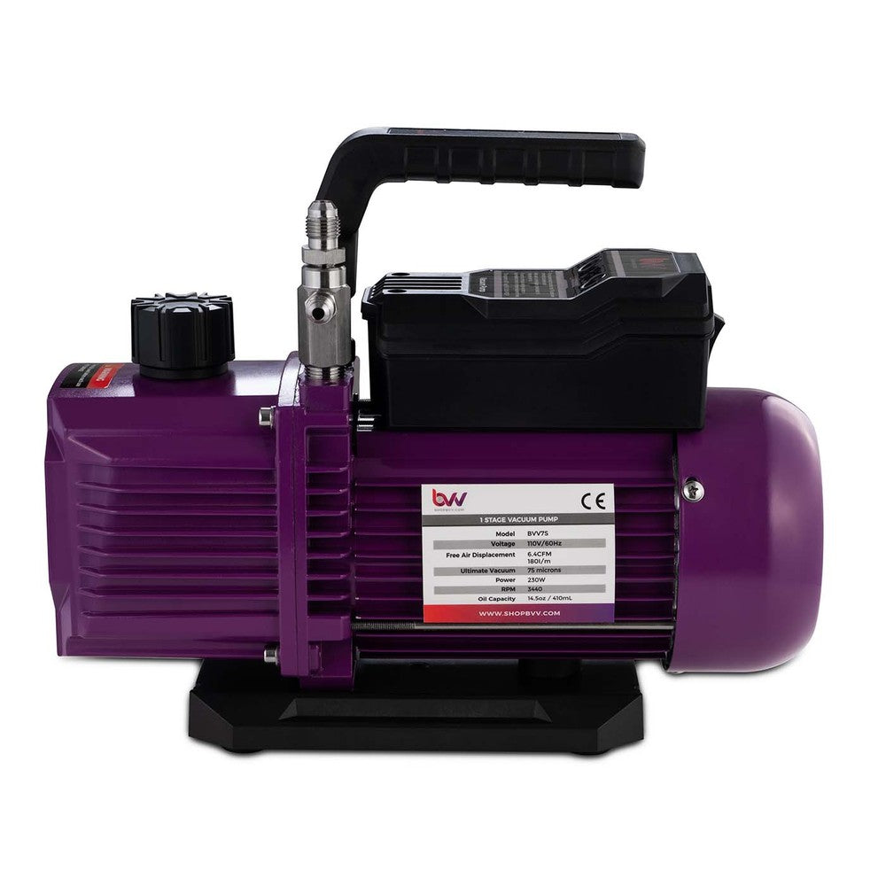 BVV™ V7S 7CFM Single Stage Vacuum Pump - Black Label Supply llc