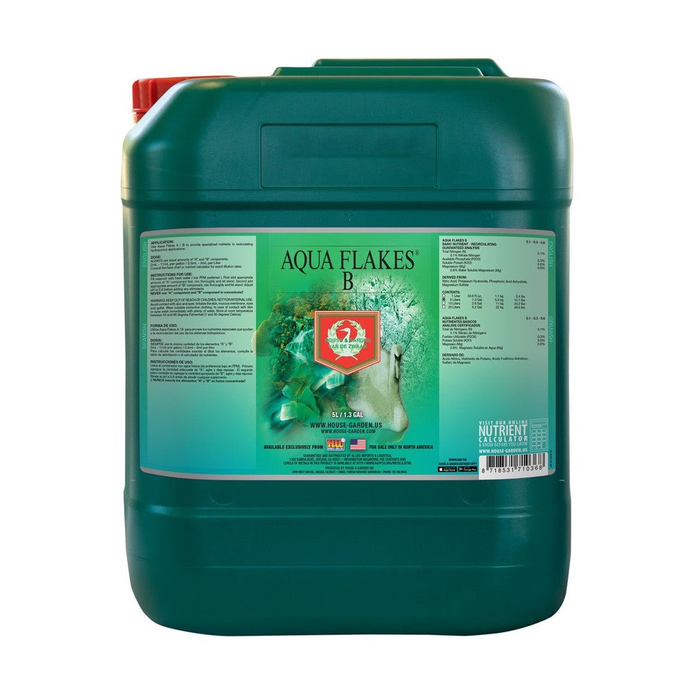House & Garden Aqua Flakes B - Black Label Supply llc