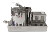 45L Jacketed Stainless Steel Centrifuge with Explosion Proof Motor and Siemens Controller - 15LB Max Capacity - Black Label Supply llc