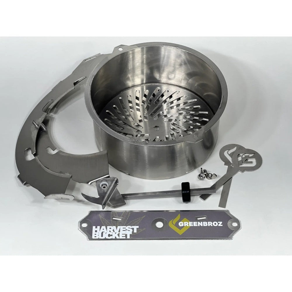 GreenBroz Harvest Bucket Bud Trimmer – Bucking Machine