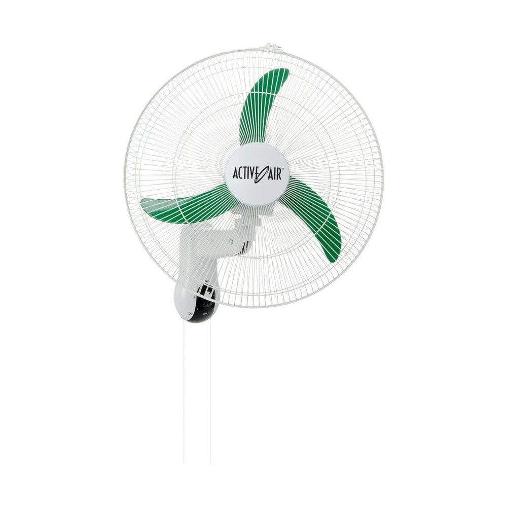 18" Wall Mount Oscillating Fan - Black Label Supply llc