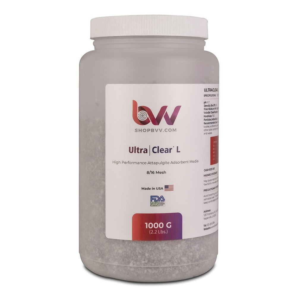 Ultra Clear L - Granular High Performance Bentonite for Bleaching & Decolorizing Edible Oils - Black Label Supply llc