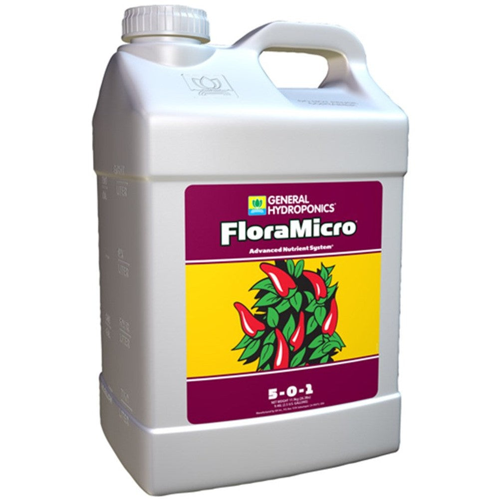 General Hydroponics 2.5gal Flora Micro (2/CS)