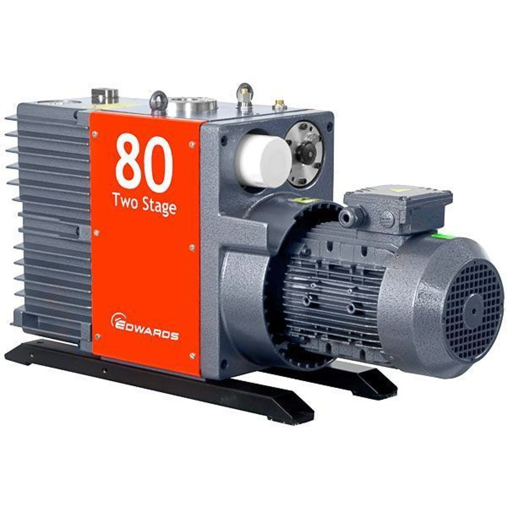 Edwards E2M80 57 CFM Dual - Stage High Capacity Vacuum Pump - Black Label Supply llc