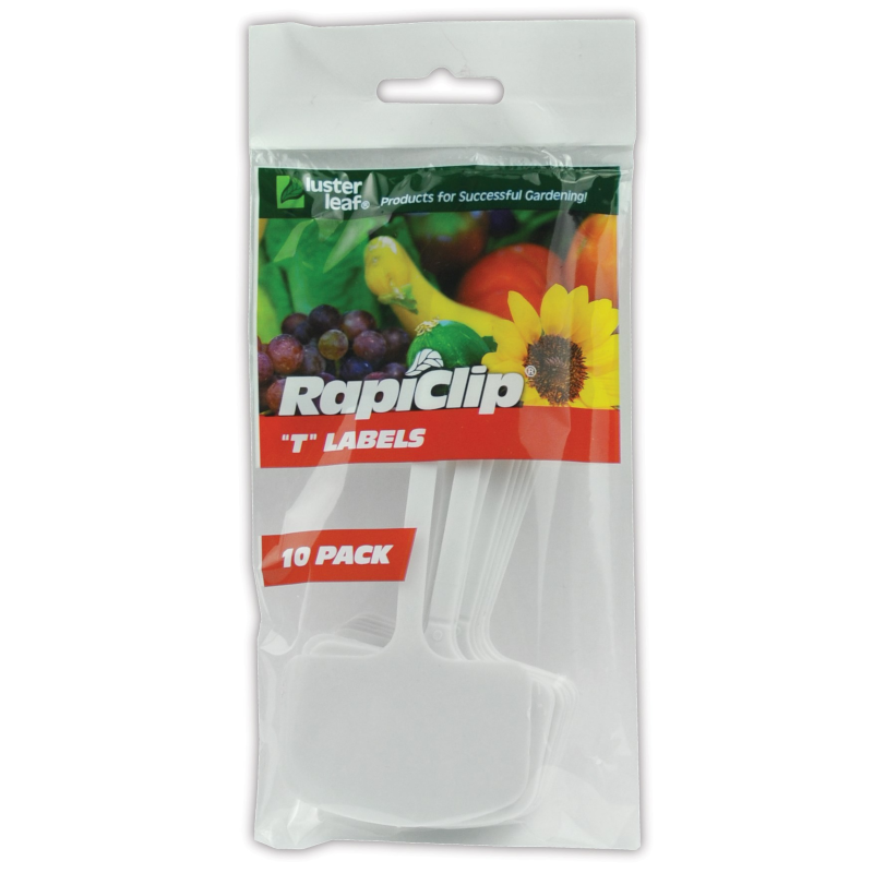 Luster Leaf® Rapiclip® Plastic T-Label - 10pk - 6.25in