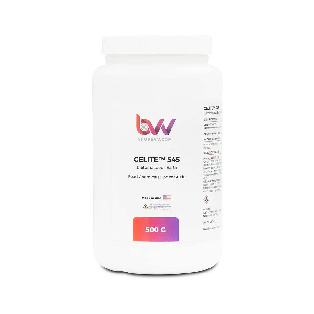 BVV™ Celite® 545 Diatomaceous Earth (Food Codex Grade) 4.5 Micron - Black Label Supply llc