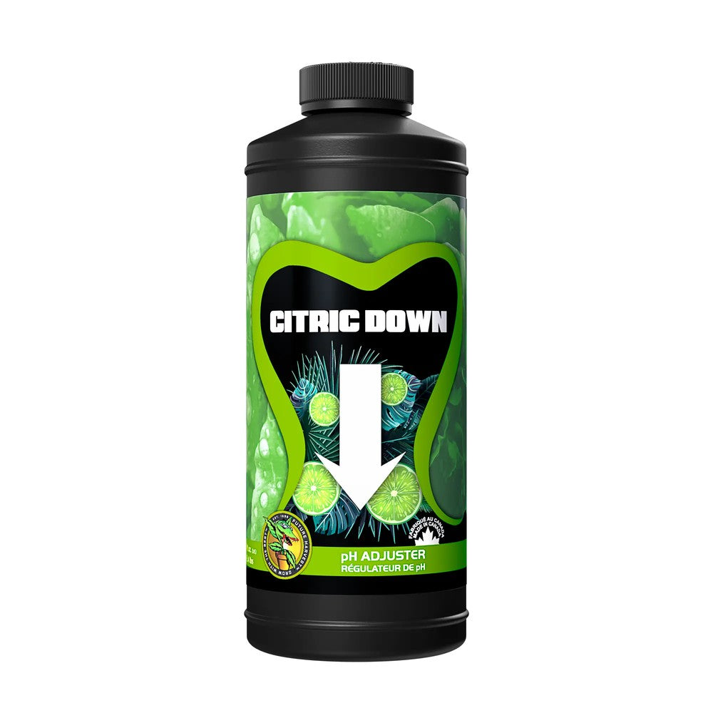 Future Harvest Citric pH Down – Citric pH Down 4 Litre / 1 Gallon – pH Adjusters