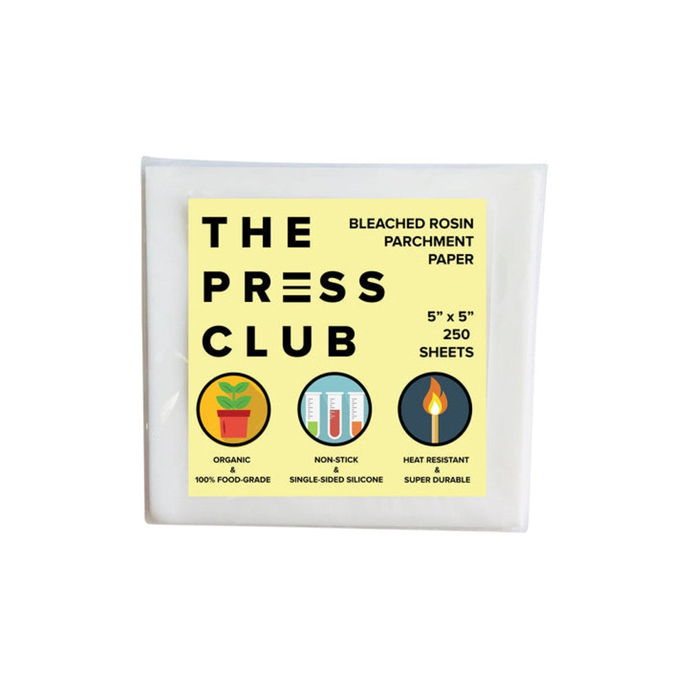 THE PRESS CLUB PARCHMENT – 5" x 5" PARCHMENT (250 Sheets) – Parchment