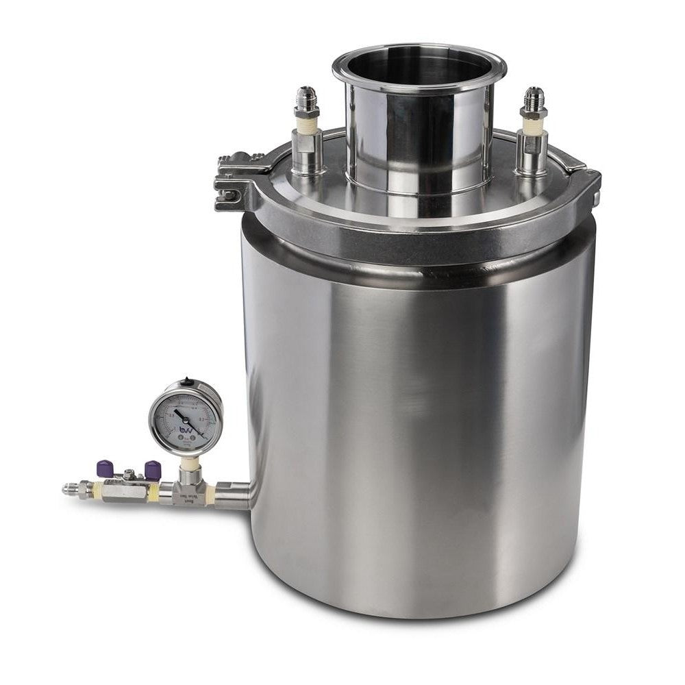 Cold Trap 4" Stainless Steel - Black Label Supply llc