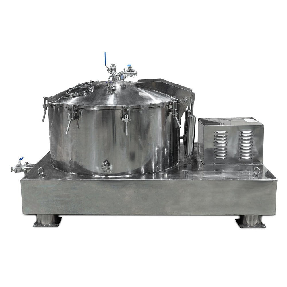 280L Jacketed Stainless Steel Centrifuge with Explosion Proof Motor and Siemens Controller - 85LB Max Capacity - Black Label Supply llc