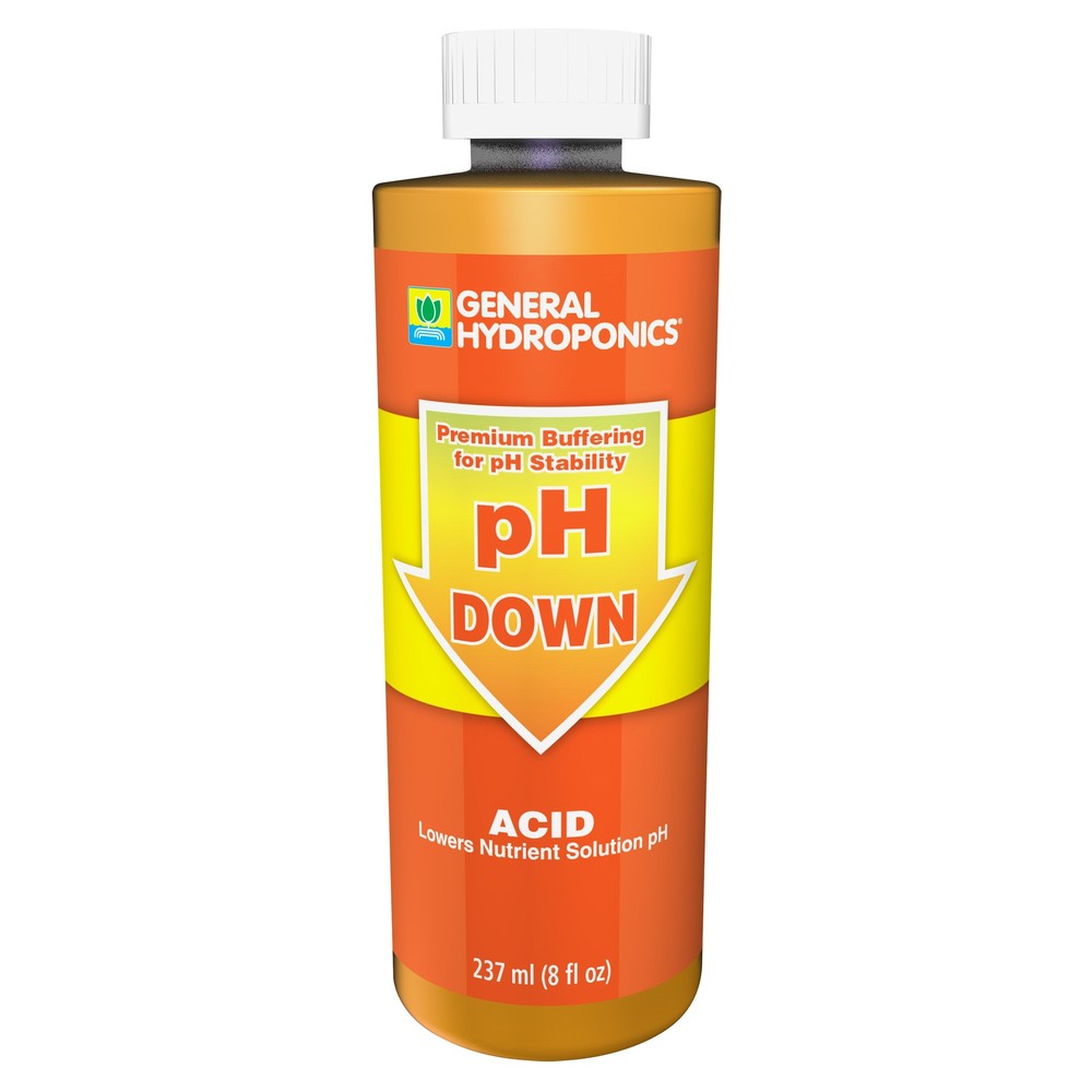 General Hydroponics 8oz pH Down (12/CS)