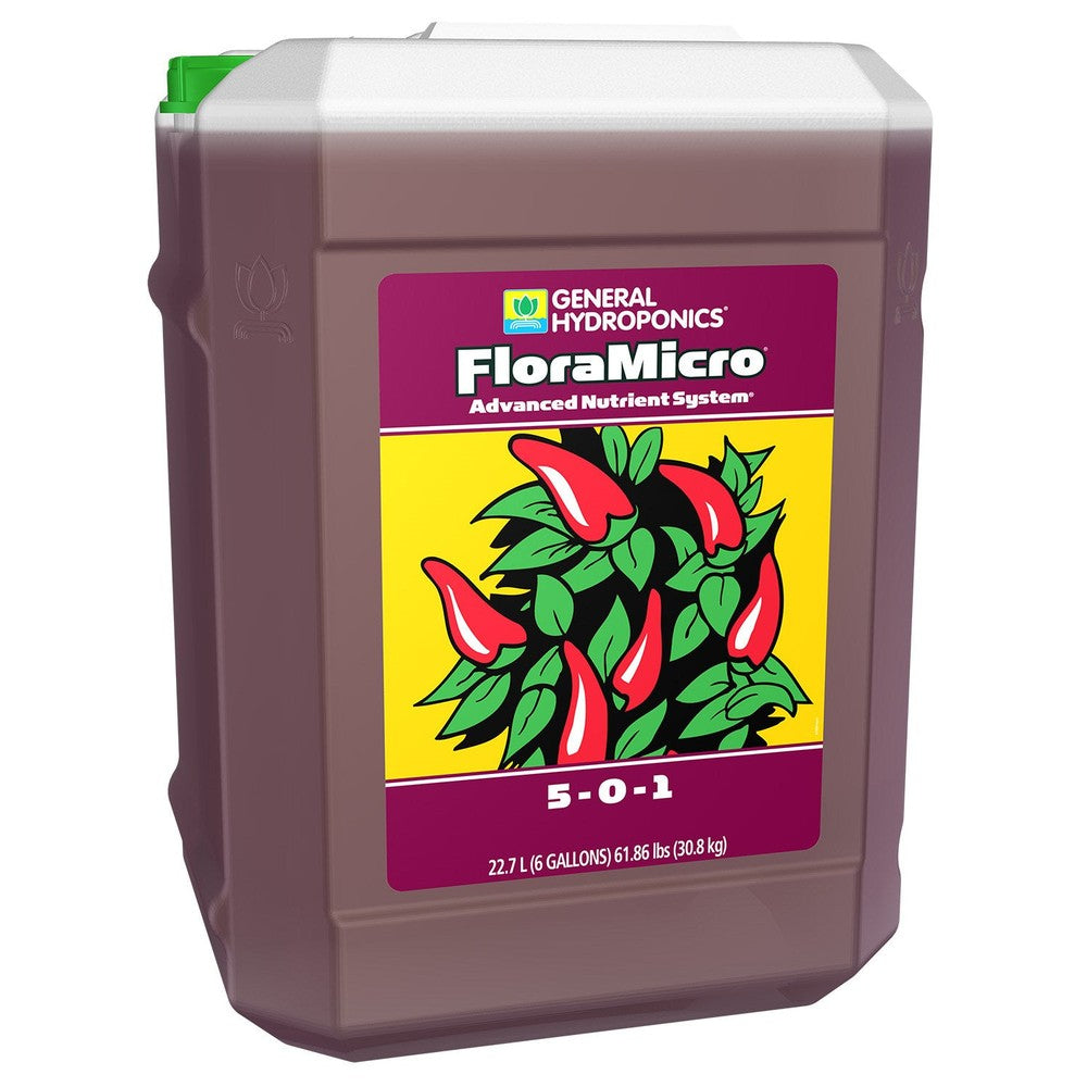 General Hydroponics 6gal FloraMicro 5-0-1 (48/PL)