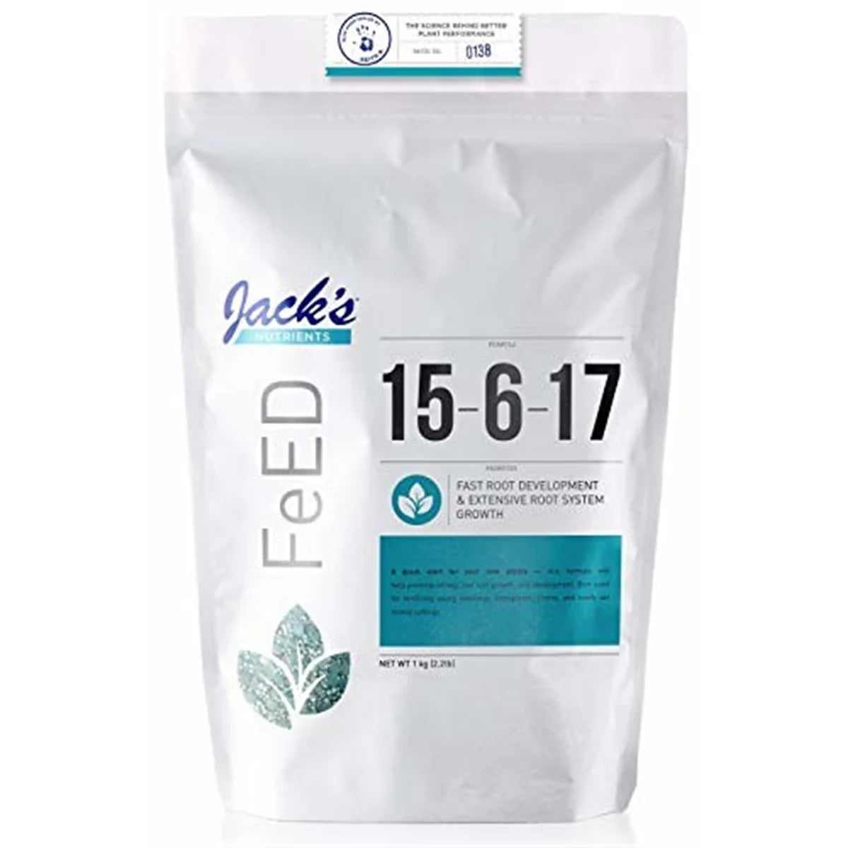 Jacks 15-6-17 Clone Starter 1Kg (6/Cs)