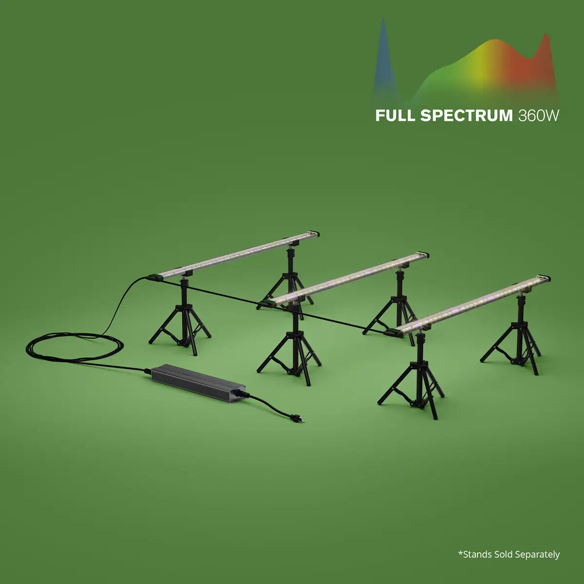 FloraFlex 3 Bar - 360W Full Spectrum Under Canopy LED