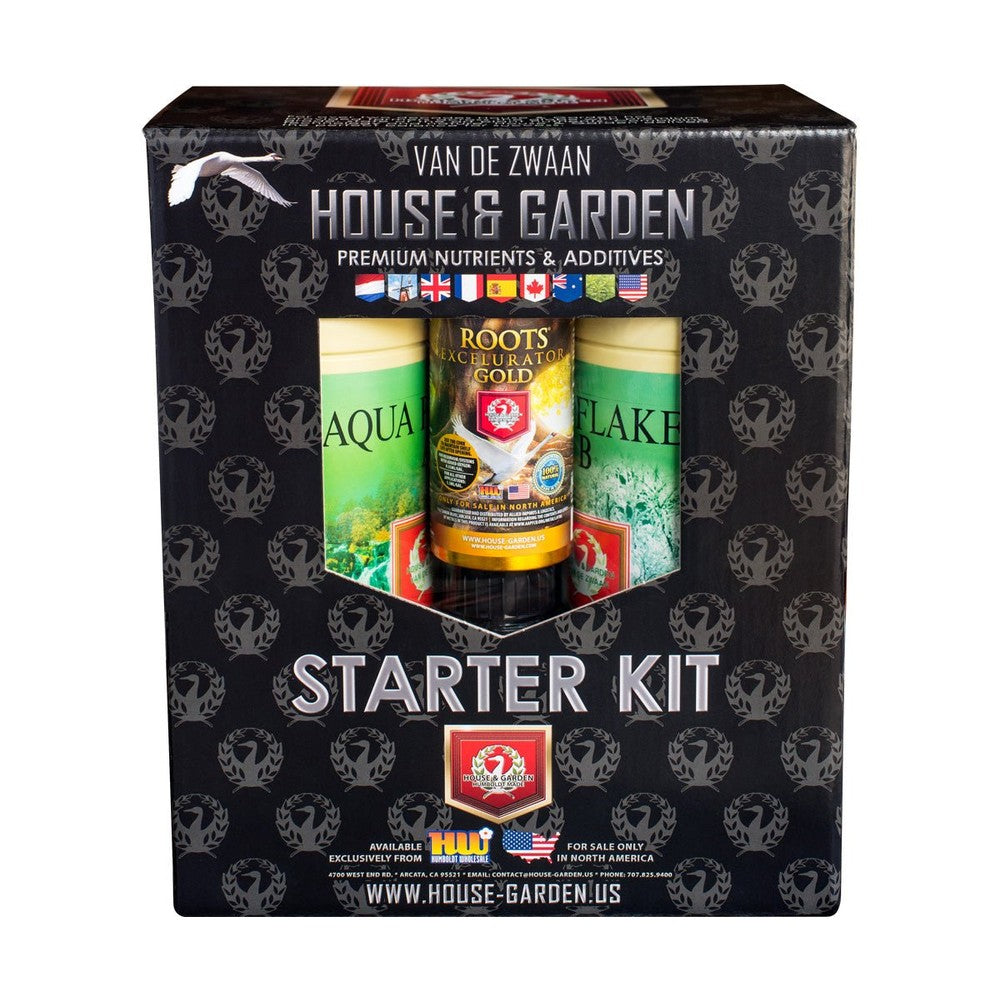 House & Garden Aqua Flakes - Starter Kit - Black Label Supply llc
