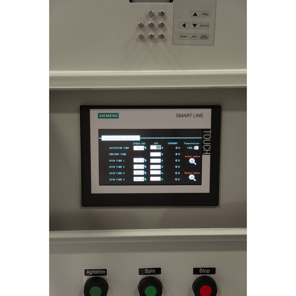 45L Jacketed Stainless Steel Centrifuge with Explosion Proof Motor and Siemens Controller - 15LB Max Capacity - Black Label Supply llc